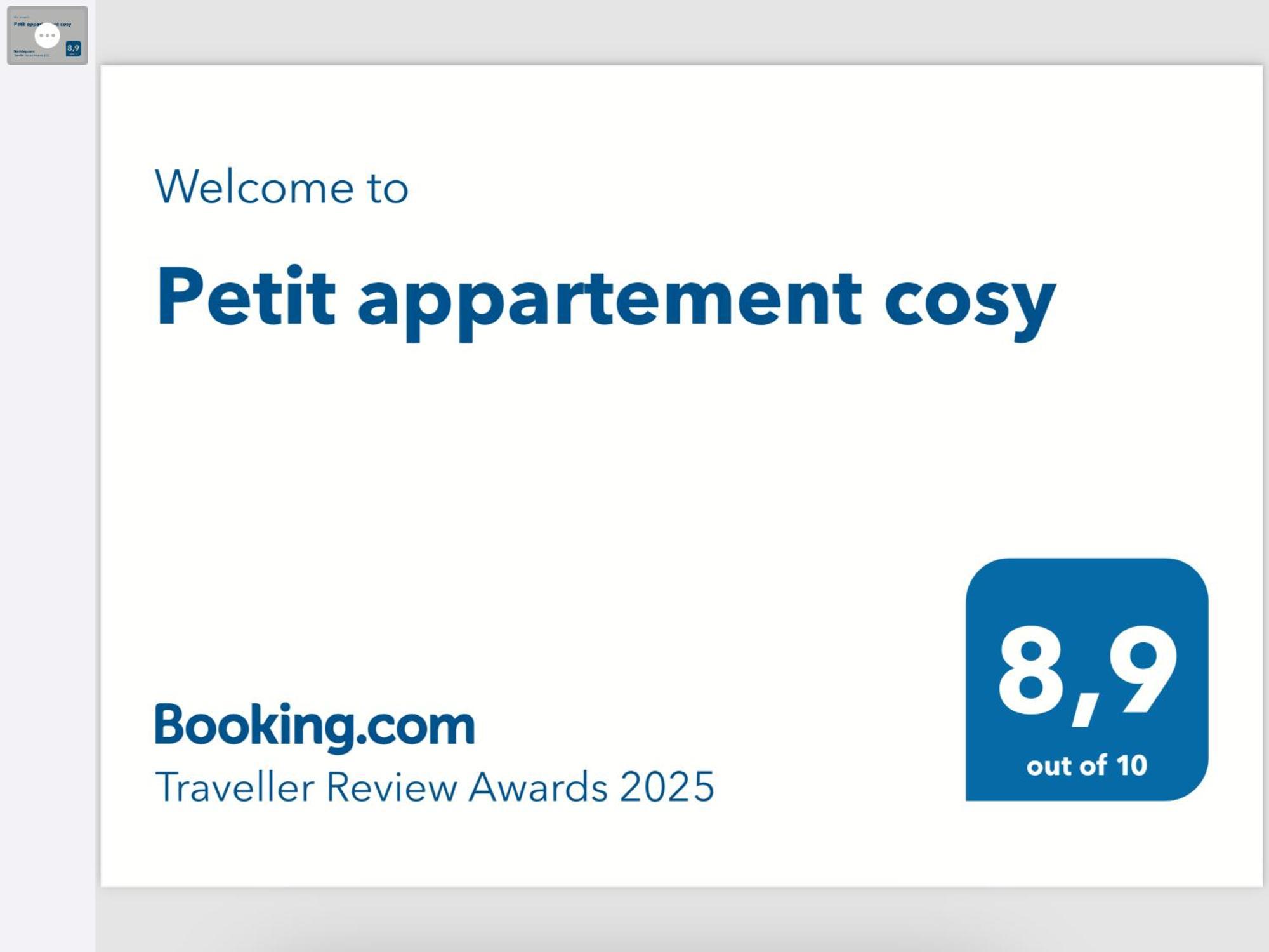 Petit Appartement Cosy 滨海维莱 外观 照片